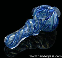 China Delicate Handmade Borosilicate Glass smoking pipe Glass hammer pipes Glass tobacco p003 supplier