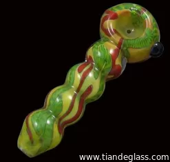China Delicate Handmade Borosilicate Glass smoking pipe Glass hammer pipes Glass tobacco p028 supplier