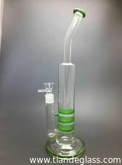 China High-quality Cheap Chinese Popular glass bongs 3 Honeycomb perc glass water pipes Wp011 supplier