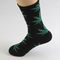 Cannabis Hemp Weed leaves pattern Soft Crew Socks Cotton Comfortable Socks Unisex Wholesale Small Orders supplier