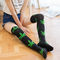 Cannabis leaf Hemp Weed leaves pattern Weed Socks Knee length cannabis 420 wear knee high weed leaf socks supplier