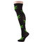 Wholesale Cannabis leaf Hemp leaf Weed leaves pattern Weed Socks Knee length cannabis 420 wear for distributor supplier