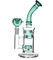 Recycler Bubbler Glass Bongs Hookahs Water Pipe Dab Rig With 14.4 Mm Bowl Joint supplier
