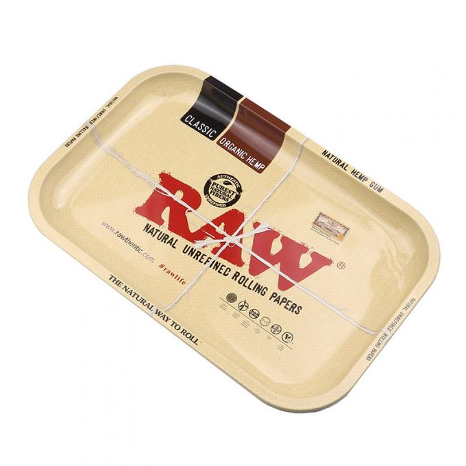 Raw Tray Rolling Tray Metal Cigarette Smoking Rolling Trays Tobacco