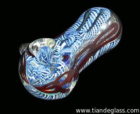 China Delicate Handmade Borosilicate Glass smoking pipe Glass hammer pipes Glass tobacco p012 supplier