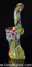 China Delicate Handmade Borosilicate Glass smoking pipe Glass hammer pipes Glass tobacco p021 supplier