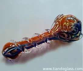 China Delicate Handmade Borosilicate Glass smoking pipe Glass hammer pipes Glass tobacco p024 supplier