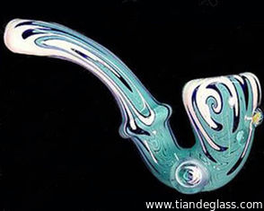 China Delicate Handmade Borosilicate Glass smoking pipe Glass hammer pipes Glass tobacco p042 supplier