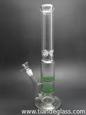 China Super Heavy 9mm Thick Glass HoneyComb Disc Stable Round Base 18'' Height 14.5 Joint wp9003 supplier