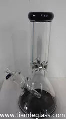China 9mm Thick Glass Ice Bong Beaker Base 12'' Height 18.8 &gt; 14.5 Joint wp9012 supplier