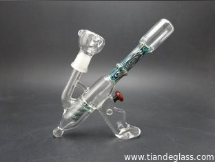 China Color Cheap Chinese Popular small color changed hand pipe glass water pipes Wp002 supplier