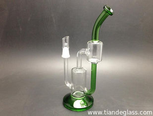 China Color Cheap Chinese  Popular Water Bongs Recycler Oil Rigs glass water pipes  Wp001 supplier
