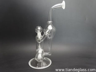 China Color Popular Chinese cheap Water Bongs Recycler Oil Rigs glass water pipes Wp012 supplier