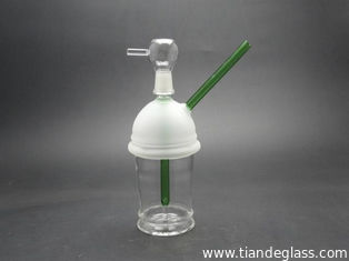 China Color Popular Chinese cheap Water Bongs Starbucks oil rigs glass water pipes Wp013 supplier
