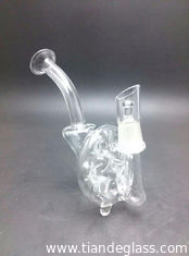 China Clear Cheap Chinese Popular glass bongs sidecar pendant varpor rig bubble rig bubble Wp023 supplier