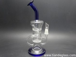 China Color 2015 Popular Chinese cheap Water Bongs Recycler Oil Rigs glass water pipes Wp029 supplier
