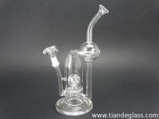 China Clear Popular Chinese cheap Water Bongs Recycler Oil Rigs glass water pipes Wp032 supplier