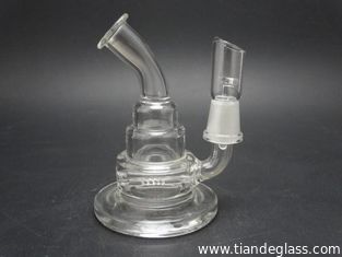 China Small High-quality Cheap Chinese Popular glass bongs inline diffuser perc Wp038 supplier