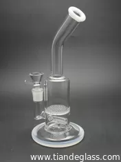 China High-quality Cheap Chinese Popular glass bongs Honeycomb perc inline glass oil rigs Wp056 supplier