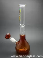 China High-quality Cheap Chinese Popular glass bongs arm-tree perc beaker glass oil rigs Wp057 supplier