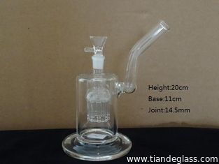 China Color Popular Chinese cheap Water Bongs oil rigs 10-arms perc glass water pipes Wp074 supplier
