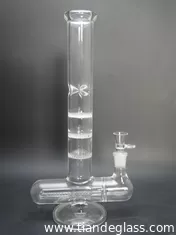 China High-quality Cheap Popular glass bongs 3 honeycomb perc inline perc water pipe Wp080 supplier