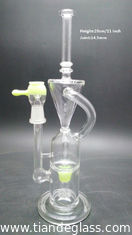 China Clear 2015 Popular Chinese cheap Water Bongs small recycle glass water pipes Wp084 supplier