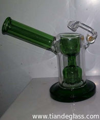 China Clear 2015 Popular Chinese cheap Water Bongs Rotating smoke pot glass water pipes Wp085 supplier