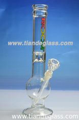 China High-quality Popular glass bongs ice carb hole disc glass water pipe Wp091 supplier