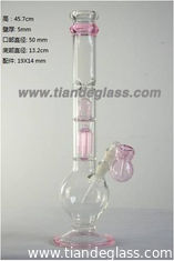 China Best bong for sale glass bongs 3 ice notches Arms perc buy glass beaker water bong Wp100 supplier