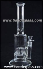 China Like diamond glass bong clean glass bongs drum diffuser perc buy glass water bong Wp106 supplier