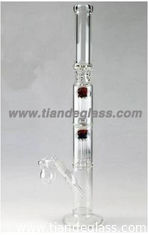 China Best bong for sale glass bongs 2 4arms tree perc round thick foot glass water bong Wp112 supplier