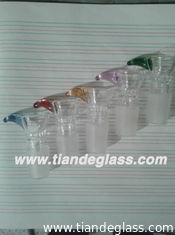 China Color glass water bong bowl Glass water pipes bowl best water bongs bowl WAC116 supplier