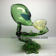 China Delicate Handmade Borosilicate Glass smoking pipe Glass hammer pipes Glass tobacco p060 supplier
