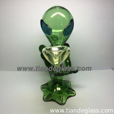 China Delicate Handmade Borosilicate Glass smoking pipe Glass hammer pipes Glass tobacco p107 supplier