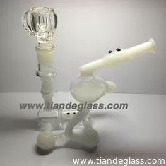 China Delicate Handmade Borosilicate Glass smoking pipe Glass hammer pipes Glass tobacco p060 supplier