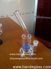 China High-quality Cheap Chinese Popular glass bongs 1 honeycomb perc glass water pipe Wp509 supplier