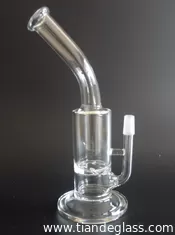 China High-quality Cheap Chinese Popular glass water bongs oil rigs clear glass water pipe Wp522 supplier