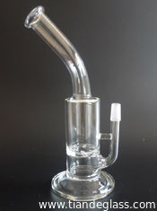 China High-quality Cheap Chinese Popular glass water bongs oil rigs clear glass water pipe Wp522 supplier