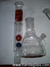 China High-quality Cheap Popular glass water bongs colored oil rigs clear glass water pipe Qy304 supplier