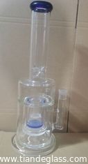 China High-quality Cheap Popular glass water bongs big tube with 3 honey glass water pipe wp207 supplier