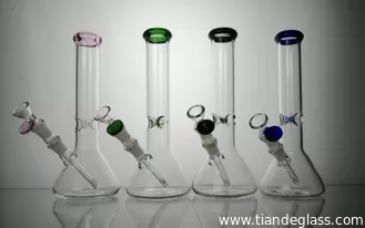 China Bong Bubbler Water Bong Glass Bongs Head Shop Beaker Base 10 Inches supplier