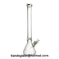 China 9 mm Thick Beaker Bong Glass Water Bongs Beaker Bong Customized Brand Bong Glass Water Pipe Bongs 20 18 16 12 inch supplier