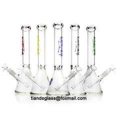 China Shisha Hookahs Heady Water Pipe 18.8mm Joint beaker bongs glass pipe beaker Smoking Accessories Bongs with Quartz Banger supplier