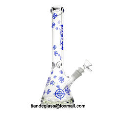 China COOL BONGS Thick Glass With Killadelph Labels 12 Inch 5mm Thick Beaker Bong Micro Mini Glass Water Bong Wholesale Beaker supplier