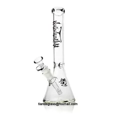 China 12&quot; Killadelph Beaker Base Straight Tube Thick Beaker Bong Micro Mini Glass Water Bongs Wholesale Beaker Bong with Killa supplier