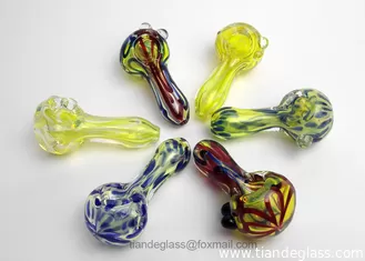 China Glass Smoking Pipes Beautiful Appearance Pipe Mini glass Pipe 2.9'' Glass Hand Pipe Best Spoon Pipes for supplier