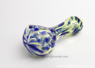 China High Quality Glass Spoon Pipes for smoking Hand pipe smoking Pipe Glass Water Pipes Bubblers dry Smoking supplier