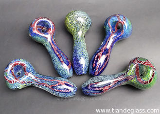 China Heady Spoon Pipes 3.5&quot; inch Wholesale Glass Pipes Spoon Pipe Colored Hemp Pipes for Smoking High Quality Weed Pipe supplier