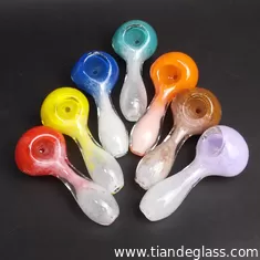China Glass Pipes Smoking Pipe Hand Spoon Pipe Dab Rig Combo Bowls Bubbler Tobacco Pipes for Smoking Hookah supplier